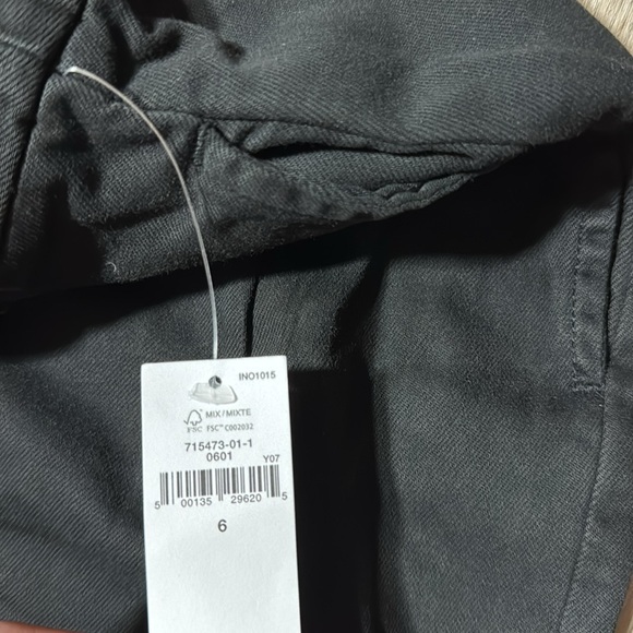 NWT! Gap × DÔEN High Rise Pleated Trousers - Size 6 🔹 - Picture 13 of 15